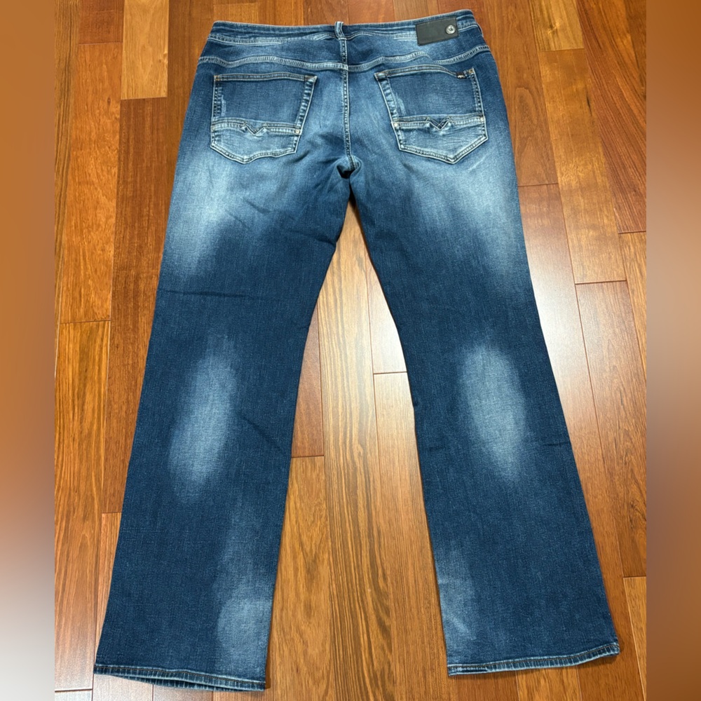 Buffalo David Bitton Slim Boot King Jeans 36x34 - Picture 5 of 6